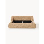 Beige Upholstered Bed (Sofia)180x200