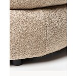 Beige design-sohva (alba)