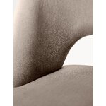 Light gray velvet chair (rachel)