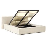 Helebeež Polsterdatud Voodi (Lennon)180x200