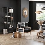 Tērauda melns plaukts Crayson