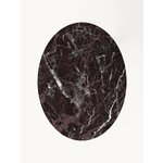 Round Marble Imitation Dining Table (Miley) 120x90