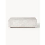 Beige Marble Imitation Coffee Table (Lesley)