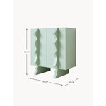 Шкаф из массива дерева мятно-зеленого цвета Forma (Hkliving)