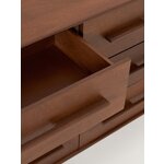 Brown Solid Wood Chest of Drawers (Paul)