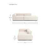 White Small Sofa (Lennon)