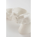 White egg cup 2 pcs in a set (hands)