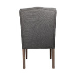 Серо-коричневое кресло лондон (henk schram)