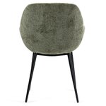 Chaki spalvos valgomojo kėdė Hibis