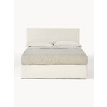 Light beige Continental bed (Eliza) 180x200