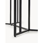 Black Solid Wood Dining Table (Luca) 180x90