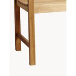 Solid wood garden bench rosenborg (cinas)