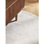 Light round viscose carpet (jane) d=300 intact