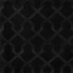 Melnas dekoratīvās spilvenu dakšiņas (zago) 45x45