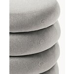 Grey Upholstered Bench Alto