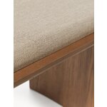 Brown Upholstered Bench (Chandler)