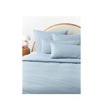 Blue Cotton Duvet Cover (Elsie)240x260