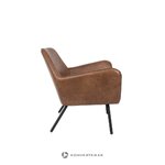 Brown-black armchair bon (white label) intact