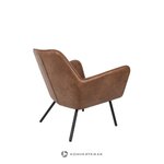 Brown-black armchair bon (white label) intact