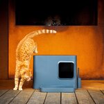 Cat litter box dome plus (hoopo) intact