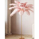 Design floor lamp feather palm (kare design) intact
