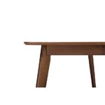 Dark dining table (iris) 150x90
