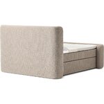 Кровать Continental серого цвета (Perla) 160x200