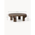 Solid wood coffee table (Nolan)