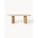Light brown dining table (Canyon) 220x100