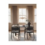 Solid wood Dining table (Nik) 180x90