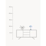 Šviesiai mėlynas LED stalinis šviestuvas „Panthella 250“ (Louis Poulsen)