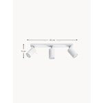 White ceiling light etna (sollux)
