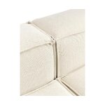 Lengva didelė modulinė sofa su pufu (Lennon) 327 cm