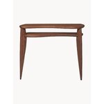 Dark brown solid wood console table Feve (Ferm Living)