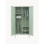Light green metal cabinet the twinny (mustard made)