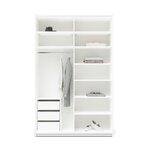White Modular Wardrobe (Charlotte)
