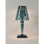 Sininen design led pöytävalaisimen akku (kartelli)