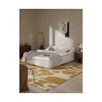 Light Beige Upholstered Bed (Sofia) 180x200