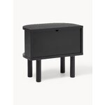 Black Design Nightstand (Calary)