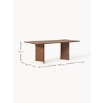 Brown Dining Table (Toni) 90x200