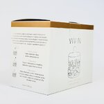 Kristall Ruumilõhnastaja Šampanja + Rabarber & Roosa kvarts (Vivin) 10ml