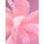 Design floor lamp feather palm (kare design) intact