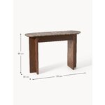 Brown Console Table (Zumi)