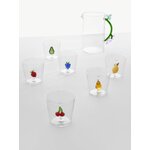 Drinking glasses (fruits & flowers) 6pcs