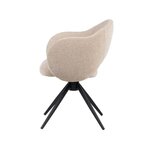 Spilgts grozāms ēdamistabas krēsls Lapo