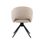 Spilgts grozāms ēdamistabas krēsls Lapo