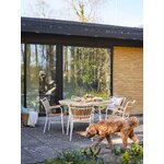 Solid Wood Round Garden Dining Table Ellen (Cinas)D=110