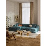 Šviesiai rudos spalvos medžio masyvo kavos staliukas (Didi)