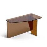 Brown Glass Coffee Table Lido