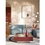 Dark brown coffee table (Alessa)